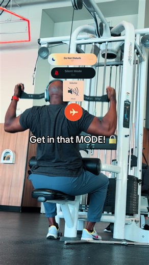 Tune out all the extras and lock in 🔒 #fitness #gym #workoutmotivation #gymtok #fatloss