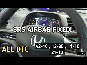 How To Fix Airbag Light - Fast and Easy _ Honda Civic Reborn | Airbag Light Stays On, Bypass Airbag