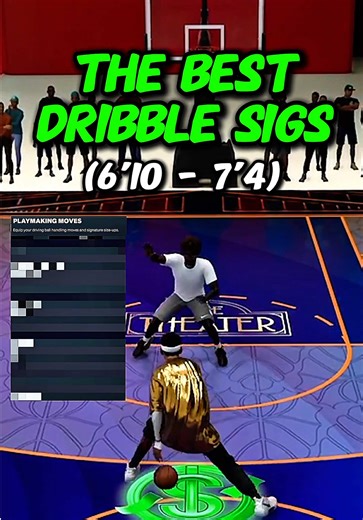The BEST DRIBBLE SIGS for BUILDS 6’10 - 7’4 on NBA 2K26 #2k #2kcommunity #nba2k26 #xunclecaino #nba2k