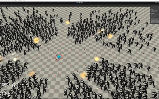 Unity ecs 【测试 demo】