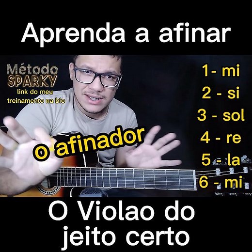 como afinar o violao?