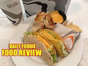 Taco Bell $5 Cravings Deal Review - Box Deal Value Meal Unwrapping #foodreview