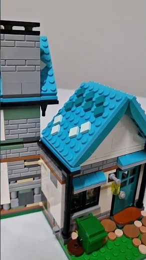 great building technique on #LEGO #Creator Cozy House #31139