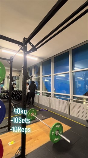 Power Clean and Press Workout - 40kg Challenge