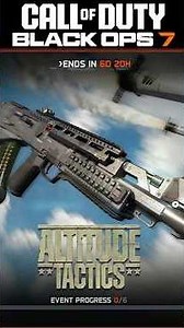 Black Ops 7 New Altitude Tactics Event (Challenges & Rewards)