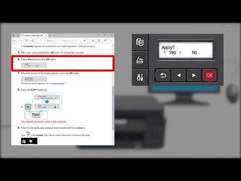 Connecting the printer and a computer - 3/4 (Windows) (G6000 series)