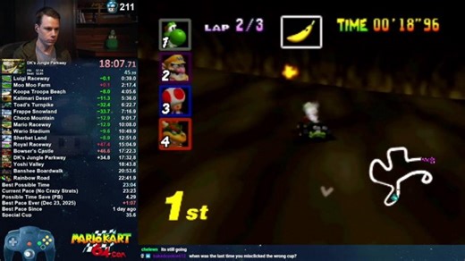 MK64 150cc Skips WR Attempts