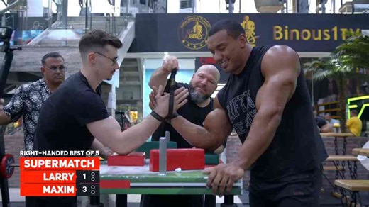 How a 19-year-old became the giant slayer of arm wrestling