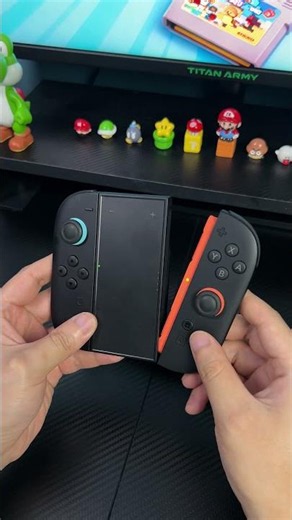 The Most Satisfying Switch 2 Setup: Perfect Dock & Grip Combo#switch2 #Joycon