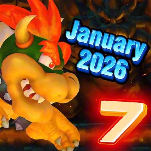 Daily Nintendo Calendar on Instagram: "(Daily Nintendo Calendar Wednesday January 7th, 2026) Midweek! #newsupermariobros #wii #supermariobros #mario #bowser"