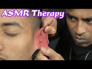 ASMR Massage Therapy | ASMR Ear Massage With 3D Sound | Head Scratching | ASMR Tapping And Tingles