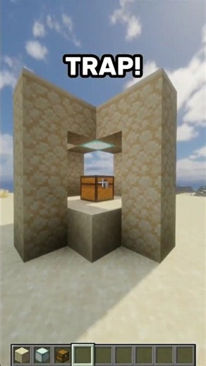 The Easiest Minecraft Trap... 💀 #minecraft #shorts