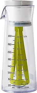 Chef'n 104-759-258 Emulstir Salad Dressing Mixer, One Size, Plastic, Arugula/Meringue