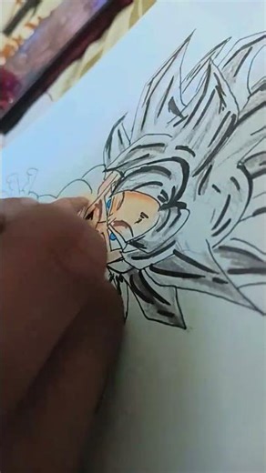 Goku drawing#dragonball #drawing is fun