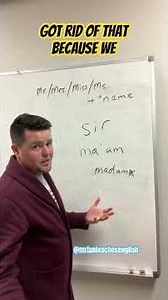 Sir and Ma'am: Free Polite English for Jobs & Daily Life! #englishgrammar #englishspeaking