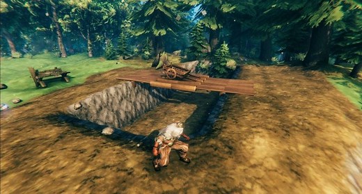 The Ultimate bridge-building guide in Valheim: Bridges in Valheim that mobs cannot cross