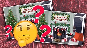 Can you spot five differences between these two Christmas scenes?