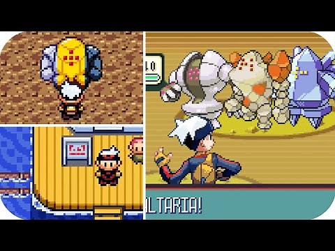 Pokémon Ruby & Sapphire - Regirock, Regice, Registeel Location and Battle (HQ)