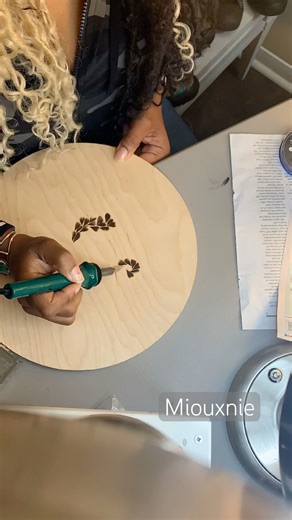 #timelapse #pyrography #pyrographyart #woodart #woodart