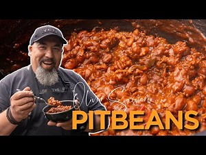 BBQ PIT BEANS - One of the best BBQ side dishes! 🔥🫘