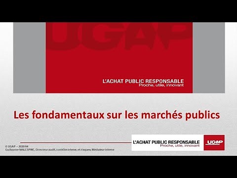 Fundamentals of public procurement