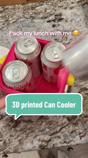 Stay Cool with 3D Printed Can Coolers on the Go