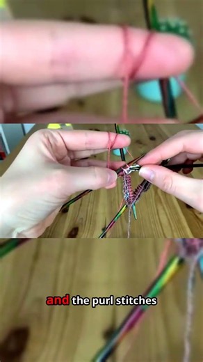 PRO TIP: How to Easily Read Knit vs. Purl Stitches! (Knitting for Beginners)
