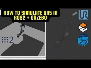Simulate a UR5 Robot in ROS2 + Gazebo | From Official Repo to Custom Package (Step-by-Step Guide)