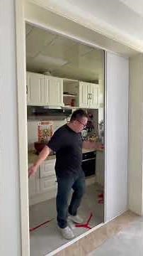 The Ultimate Space-Saving Hidden Folding Door You Need! #doors #slidingdoor #home #screendoor