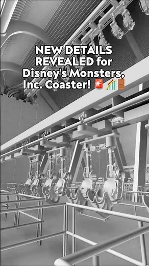 NEW DETAILS REVEALED for Disney’s Monsters, Inc. Coaster! 🚨