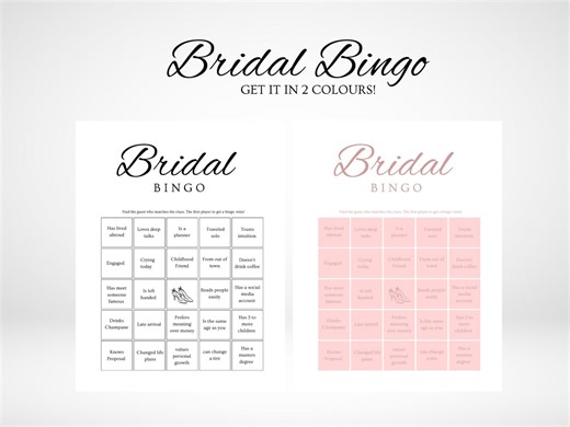 Find the Guest Bingo | Bridal Shower Bingo | Wedding Bingo | Bridal Bingo | Wedding Table Games | Wedding Activities | Bridal Shower Games - Etsy