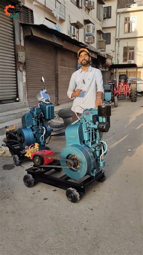 Kirloskar CAF10 coupled with triplex plunger pumps.