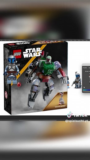 Jango Fett Mech von LEGO Star Wars im Fokus