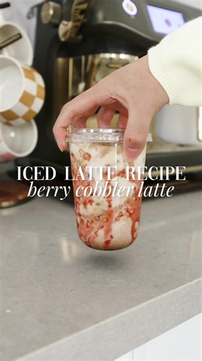 Recreating the Berry Cobbler Latte at Home