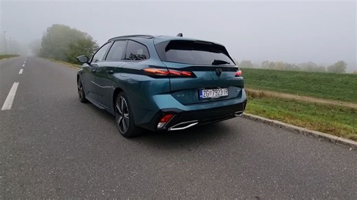 【声浪&加速系列】——2024款标致308SW Hybrid