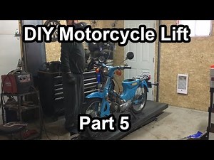 DIY Airbag Actuated Motorcycle Lift - Part 5