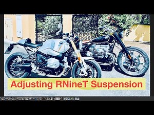 BMW Motorrad RNineT - Adjusting Suspension