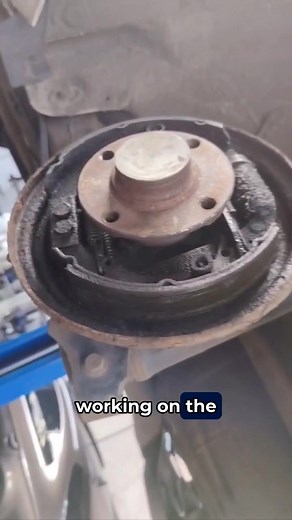 Why Your VW Up Handbrake Failed Its MOT Test! Watch as we uncover the common reason this VW Up's handbrake failed its MOT test. A leaking wheel cylinder caused brake fluid to contaminate the brake shoes, leading to a complete loss of grip! Essential brake repair work performed at our Walsall garage to get this car back on the road safely. #Walsall #Mechanic #VWUp #MOTFailure #BrakeRepair #CarMaintenance | Platinum Vehicle Services ltd