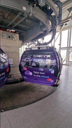 To The Sky In The New Colours - London's Cable Car