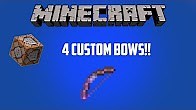 Custom Bows with One Command Minecraft Map