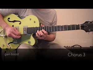 "Who You Say I Am" Lead Guitar Tutorial - Hillsong Worship