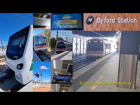 Byford rail extension opening