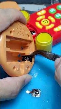 Anpanman面包超人玩具咔机？原来是电池的问题！ #diy #repair #anpanman