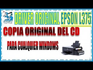 DRIVER CD ORIGINAL EPSON L375 by BUsCaDiToS