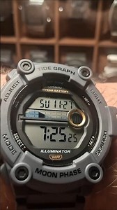 Casio TIDE GRAPH & MOON PHASE Watch WS1300H #Casio