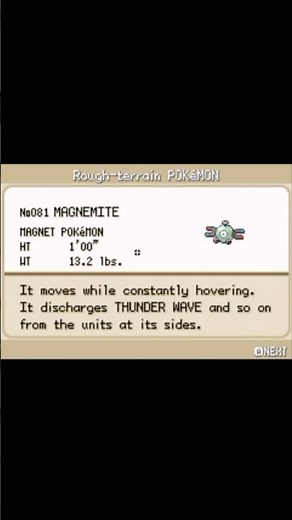 Magnemite: The Living Magnet of Pokémon FireRed! ⚡️🔩