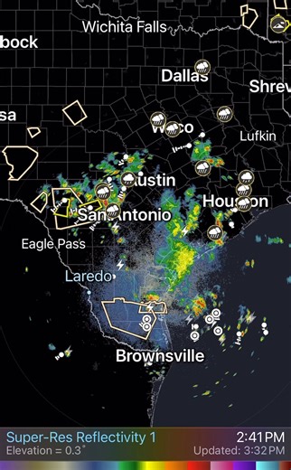 RADAR UPDATE: Tuesday 8/19–333pm | Laredo Area Weather Page