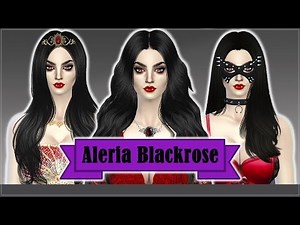The Sims 4: Create a Sim [Fantasy Edition] #2 Vampire Aleria Blackrose