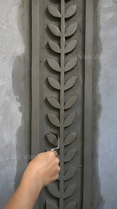 How to make leaf borders very quickly | Do Van Vinh