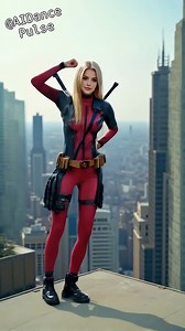 Lady Deadpool Dancing 🕺 #ladydeadpool #deadpool #marvel | Dance Plus FC